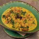 Kichererbsen - Tomaten - Spinat - Auberginen - Pfanne